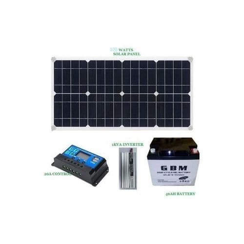 1000W Home Solar Lighting System for TV, Laptop and Lights