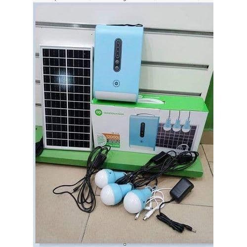 Dp Led Light Rugged Solar Kit With Panel And 3 Bulbs